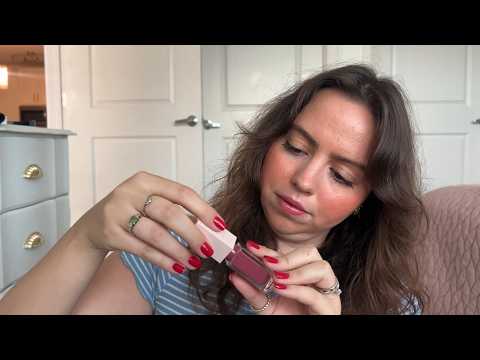 asmr with everyday makeup