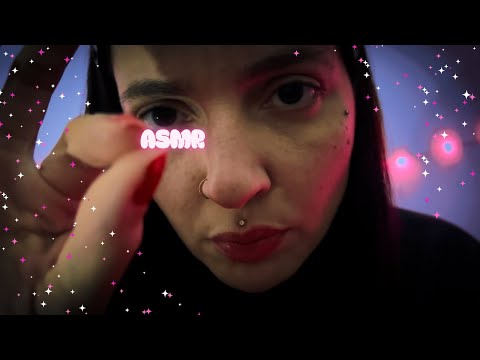 ASMR | Bem delicadinho para dormir rápido 😴 (tappings lentos, sussurros e sons de boca) 