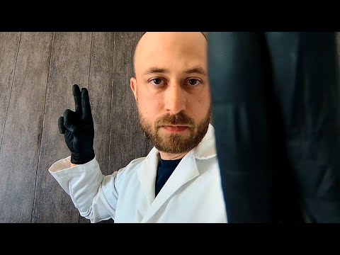 ASMR - Full Cranial Nerve Exam in 6 Minutes - Hearing, Reflexes, Smell and Vision Tests