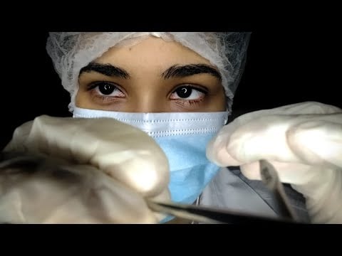 ASMR ROLEPLAY | EXTRAÇÃO DO SEU DENTE SISO + LIMPEZA DENTAL .
