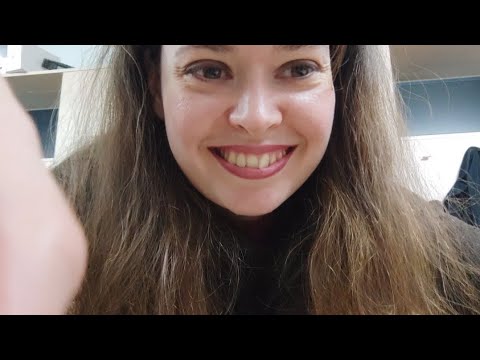 Asmr while at work during a worker's strike!!!(whispering, tapping, scratching)