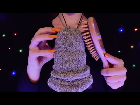 ASMR - Sock on the Microphone (Scratching & Brushing) [No Talking]