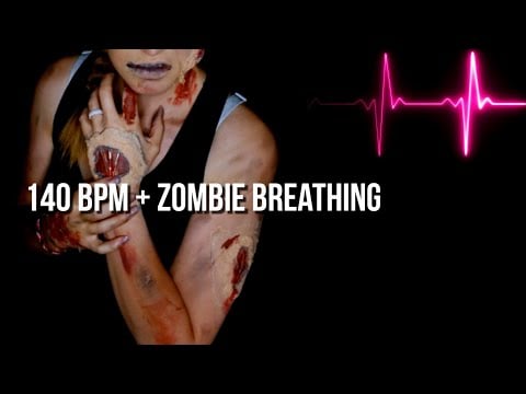 140 BPM Heartbeat + Observing A Captured Zombie [ASMR]