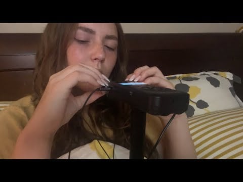 Asmr Tascam Ear Tapping + inaudible whispers & other experiments 
