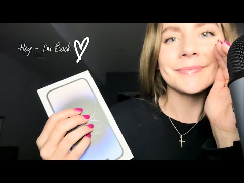 [ASMR] I'm Back ❤️ Whisper Ramble and Random Triggers