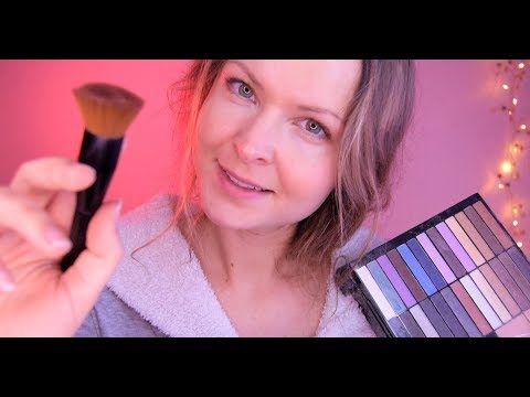 ASMR FRANCAIS ⭐🌙 Une amie ukrainienne te maquille MAKE UP ( visuel, personal attention, face care )