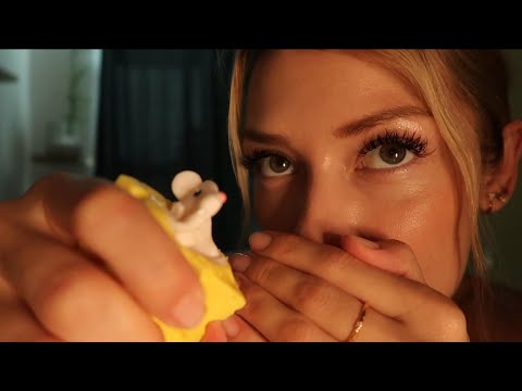 #ASMR | Surprising Trigger! 🤯🐭🧀 Close 👂Whispers & Silicone Sounds | Sharing My 1st ASMR Experience!