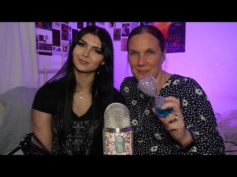 My Mum Tries ASMR!!!!