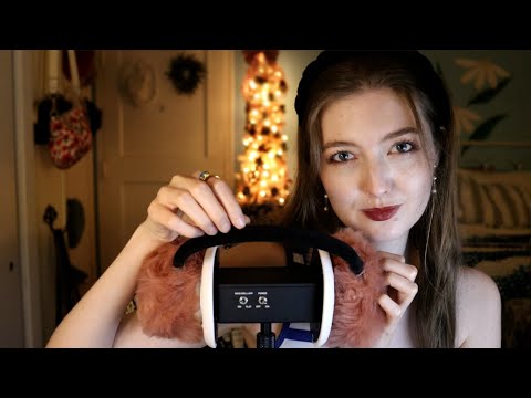 ASMR Fluffy Earmuff Sounds ⭐ Soothing Scratching