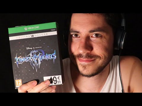 ASMR découverte du collector de Kingdom hearts 3