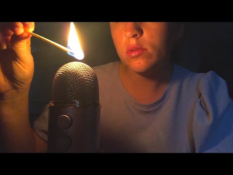 ASMR - Tingly Match Lighting/Striking 🔥