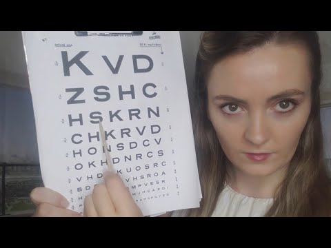 ASMR FASTEST Cranial Nerve Exam, Eye Exam, Haircut, Piercing, Measuring