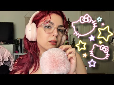 ASMR | insanely tingly mouth sounds with fluffy mic sounds