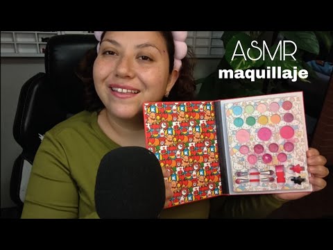 Te maquillo con productos de juguete 💄💋 l ASMR relajante ✨🤭