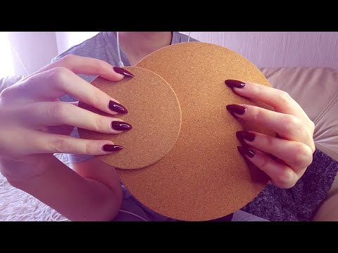 ASMR | Tapping and Scratching 🤤 Cork Stand 🤎