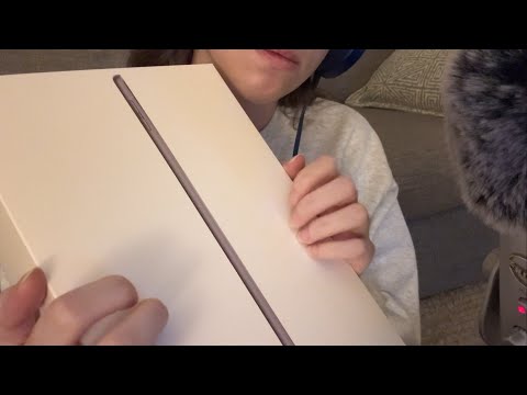 ASMR- Tapping And Scratching On An Apple iPad Box!