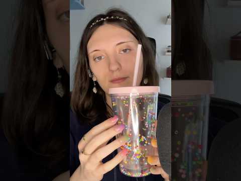 ASMR 🥤😴 #asmr #asmrita #asmrsounds #shorts #asmrvideo