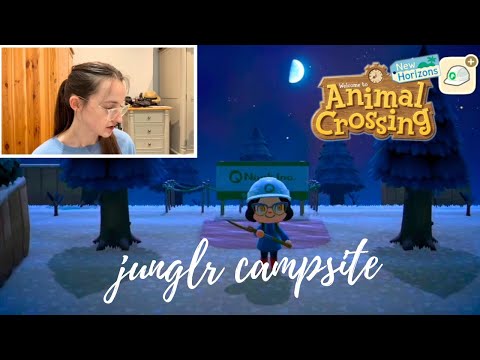 Jungle Campsite… ASMR Gameplay Animal Crossing New Horizons 🌱