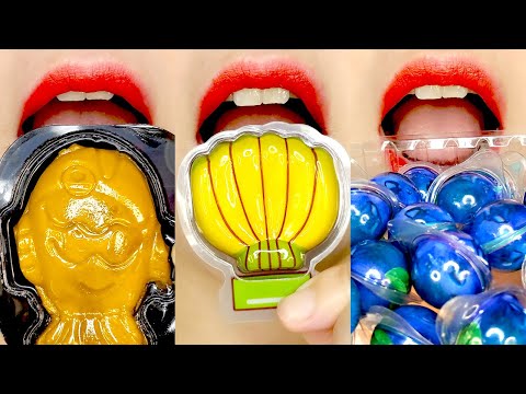 [Asmr Mukbang] Ball Jelly Eating Sounds 볼젤리 이모지  먹방