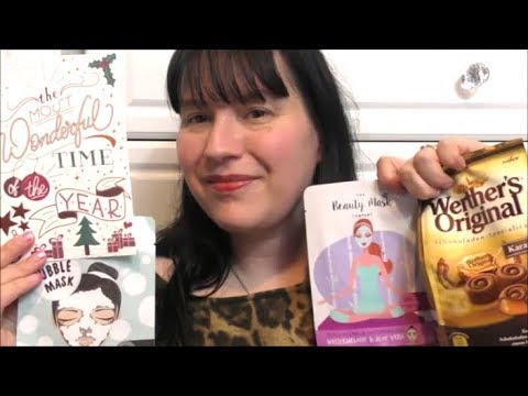 #ASMR Show and Tell - Secret Santa gifts I got from Oopsy Daisy ASMR