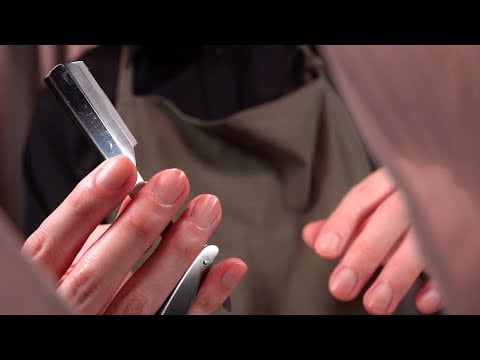 [ASMR]気分が落ち込んで疲れましたか？極上シェービング&マッサージで思考リセット- Premium Face Shaving & Massage(No Talking)