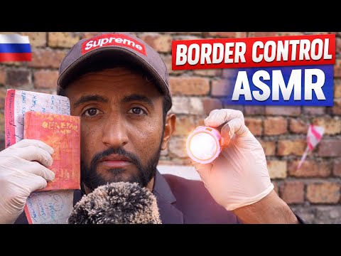 ASMR Border Control In Russian 🇷🇺 {Roleplay}