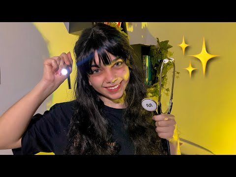 ✨ASMR ROLEPLAY | Garota estranha fazendo seu check up✨