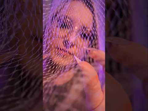 ASMR pra pessoas que precisam relaxar ✨️😴 Tirando teia do seu rosto #asmr #asmrvideo #shortsasmr