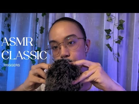 ASMR Classic Mic Cover Triggers 💜
