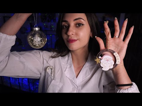 ASMR 🎄 Doctora te devuelve las cosquillas por Navidad ✨