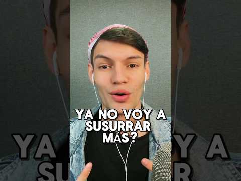 YA NO SUSURRO? ASMR CON MI VOZ REAL #asmr #shorts #asmrvideo