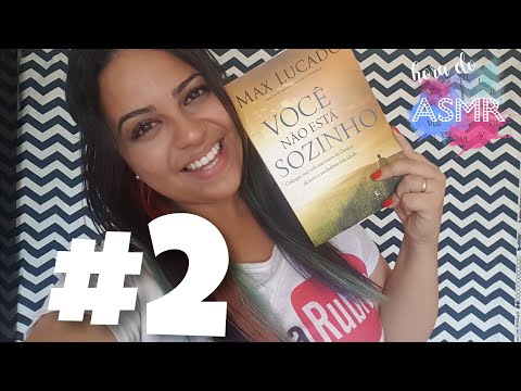 MELHOR vídeo de ASMR para AMANTES de ARREPIOS PARTE 2 (soft spoken, reading, tapping)