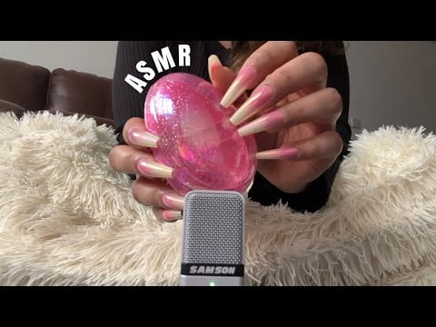 [ASMR] tapping & scratching on random item!