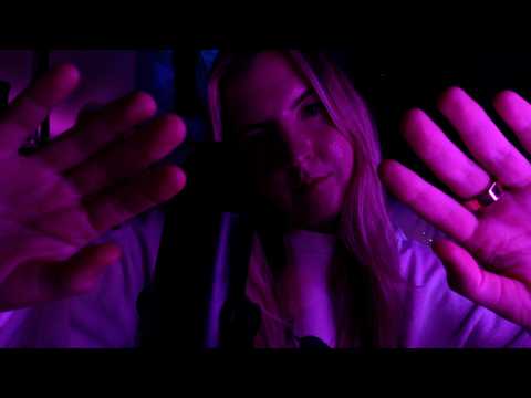 ASMR | Positive Affirmations for Sleep and Relaxation *up close whispers and hand movements*