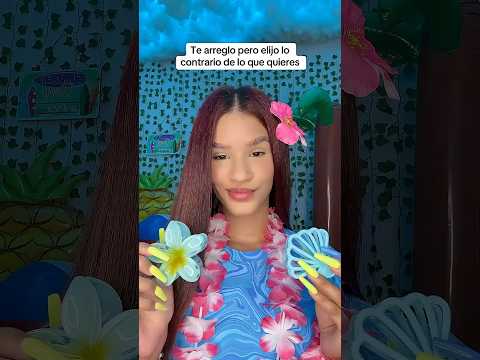 ASMR Te arreglo pero elijo lo contrario de lo que quieres 😂 #asmrshorts #asmr #summer #makeover