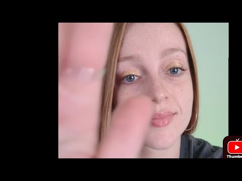 ASMR Face Touching & Hair Play 💁