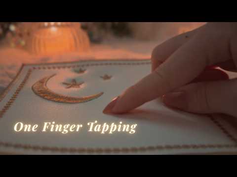 ASMR One Finger Tapping✨ Precise & Relaxing Tingles☝️(with BGM)
