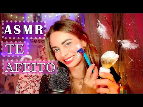 🌙ASMR | Afeitado de barba 🪒😊🎶🎤💖| Shaving In A Barbershop