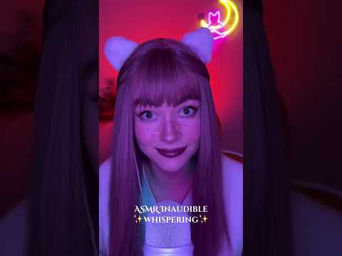 Full video already uploaded 🐝 #inaudiblewhispers #asmr