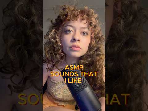 Triggers that i like that u might like too #shorts #asmr