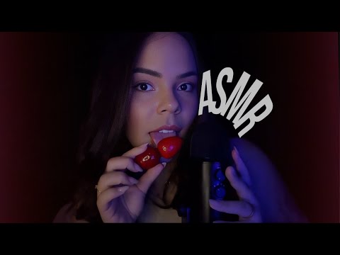 ASMR MORANGO/SONS DE GATILHOS NOVOS!