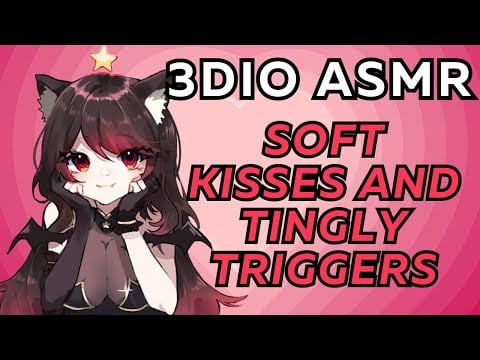 【3DIO ASMR】🌸 i'll take good care of you~ ♡ soft kisses and tingly triggers