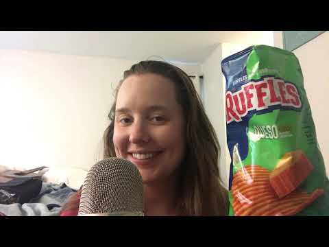 ASMR COMIENDO PAPITAS 😋 Ruffles Queso