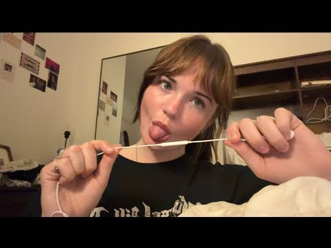 LOFI ASMR MOUTHSOUNDS WITH THE APPLE MIC NO TALKING/ SIN HABLAR 