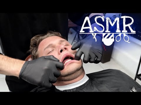 Face Shave & Mouth Massage — The Most Unusual ASMR Experience You’ll Ever See!