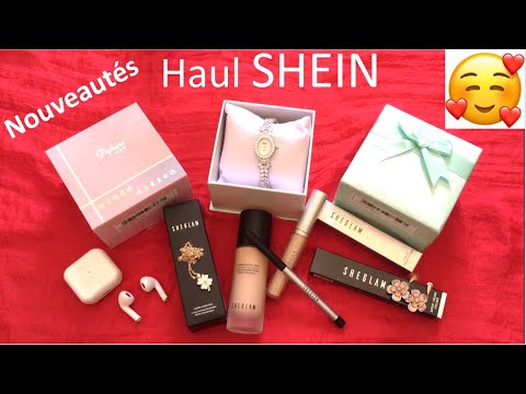 ASMR Méga haul SHEIN : SHEGLAM make up, bijoux, sac, accessoires