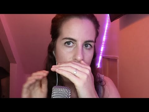 ASMR // Personal Attention, Mic and Face brushing (cupped whispering, hand movements)