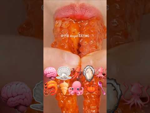 @AngelEATING777 asmr SPICY SEAFOOD BOIL 매운 해물찜 OCTOPUS SHRIMP MUKBANG eating sounds