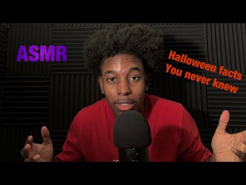 [ASMR] 56 Spooky Halloween facts // for sleep 💤