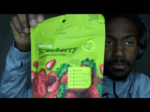 ASMR | PREPPERS LISTEN UP | This Freeze Dried Food Is Perfect For Emergencies
